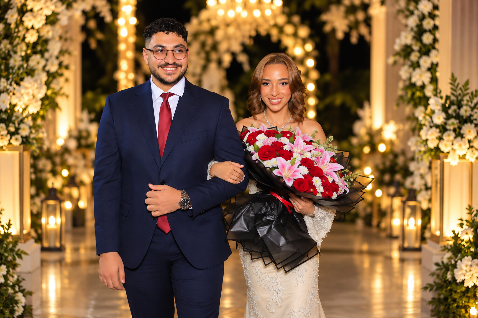 مبروك للعروسين | خطبة الإعلامية رنيم شمخ والمهندس أحمد علاء